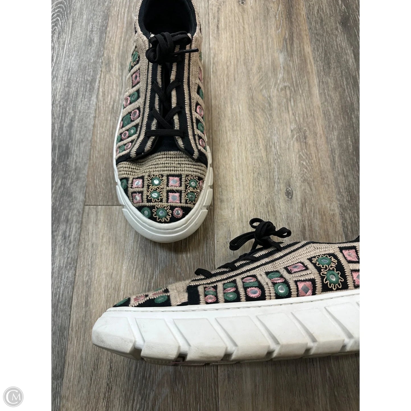 Shoes Athletic By Free People In Tan, Size: 10