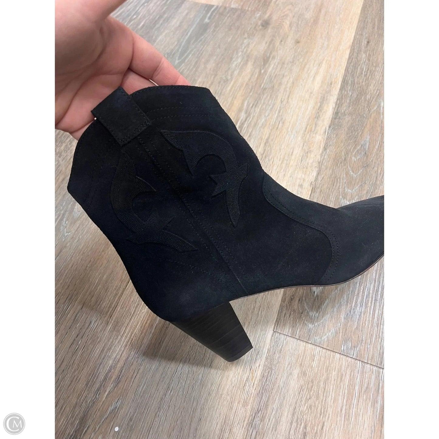 Boots Ankle Heels By BA&SH In Black, Size: 7.5