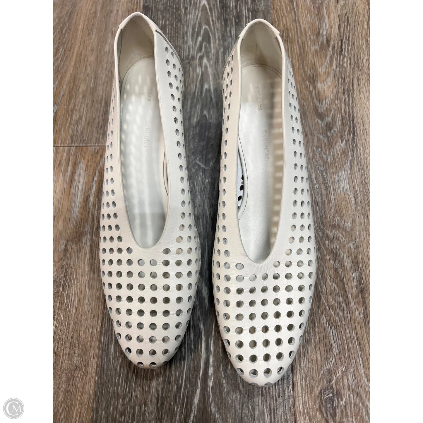 Shoes Luxury Designer By Proenza-schouler In White, Size: 7/37