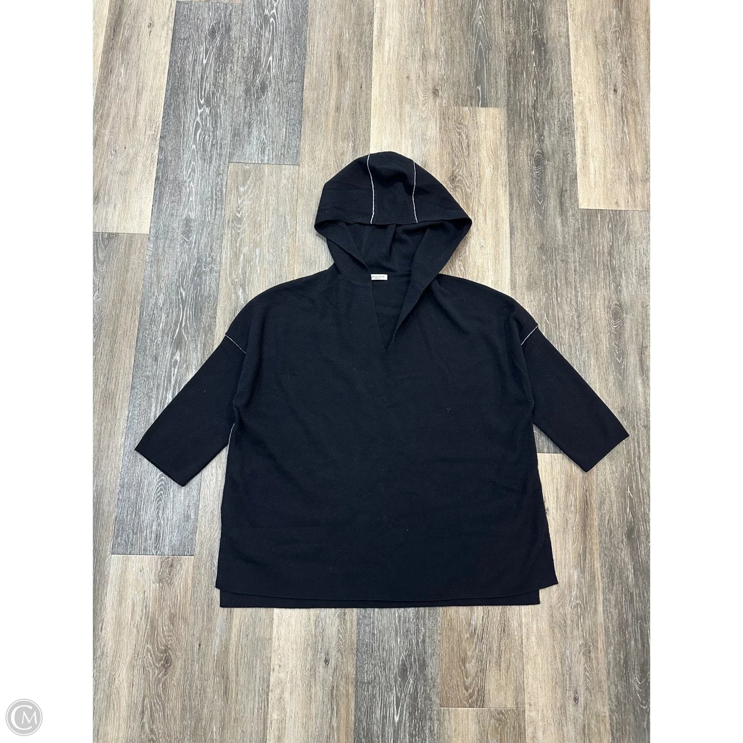 Sweater Designer By Lafayette 148 In Black, Size: M