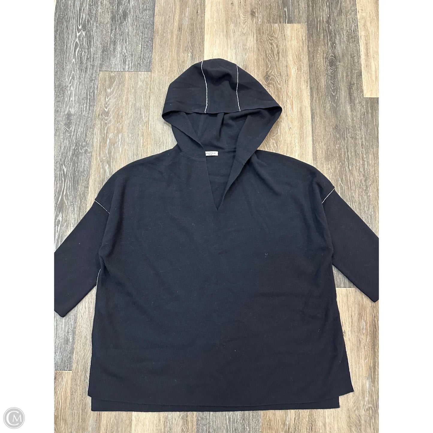 Sweater Designer By Lafayette 148 In Black, Size: M