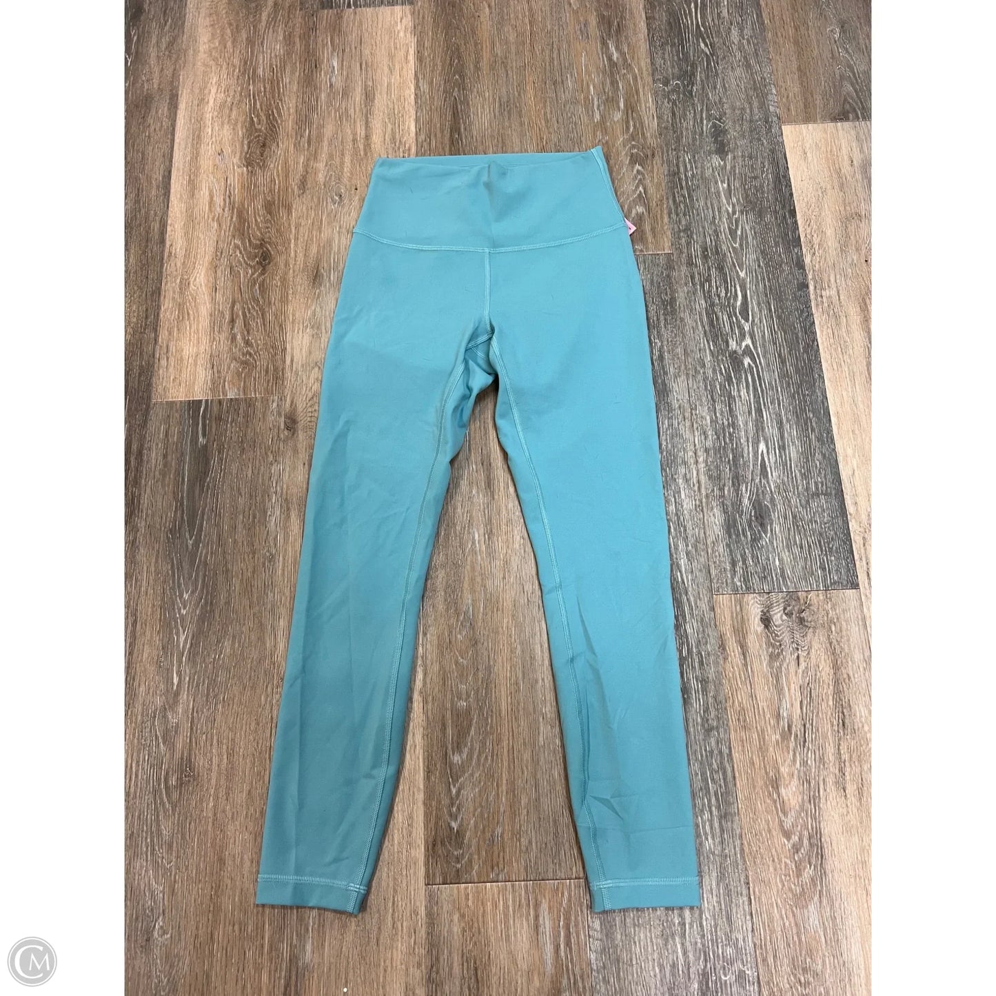Athletic Leggings By Lululemon In Green, Size: 6