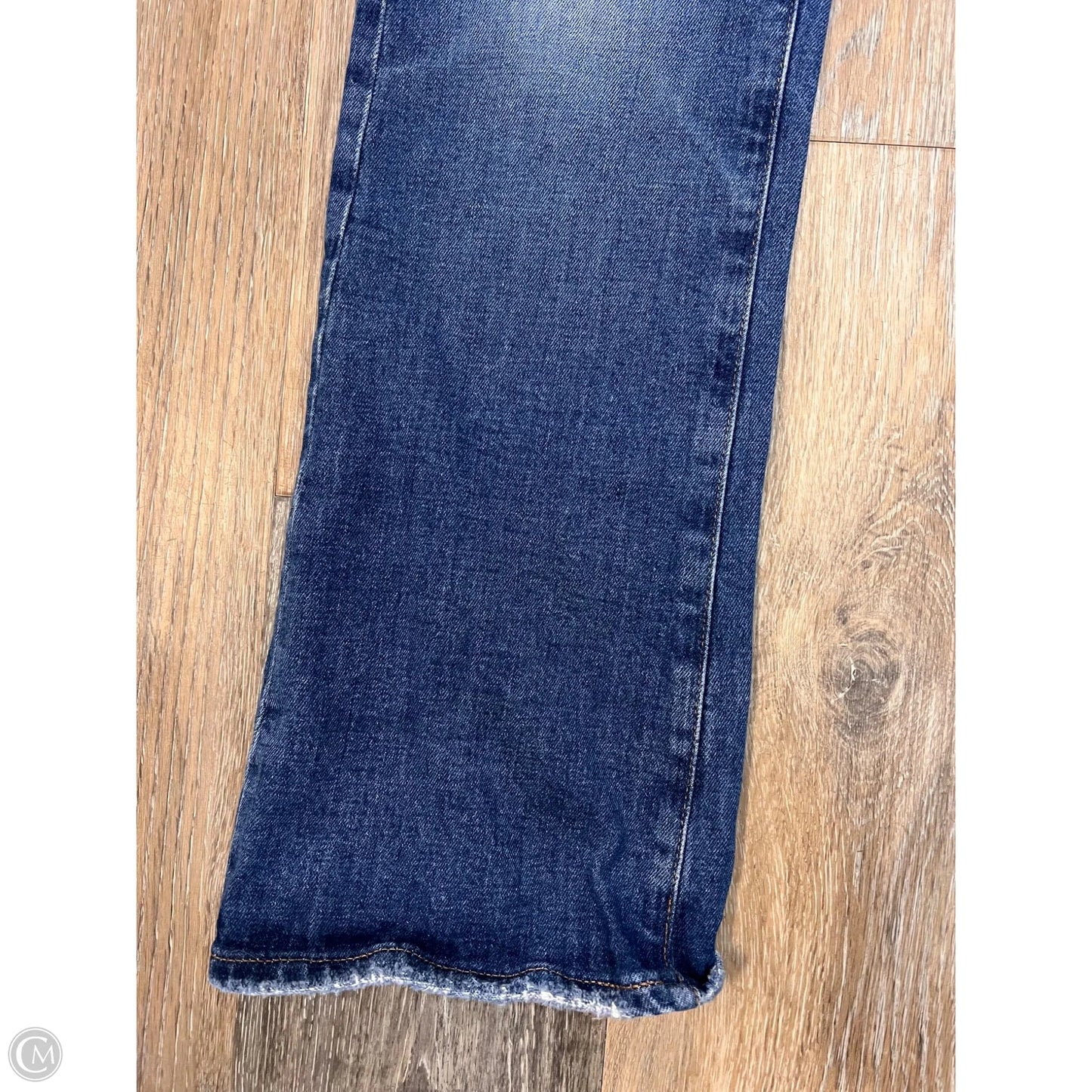 -Jeans Straight By Adriano Goldschmied In Blue Denim, Size: 4/27