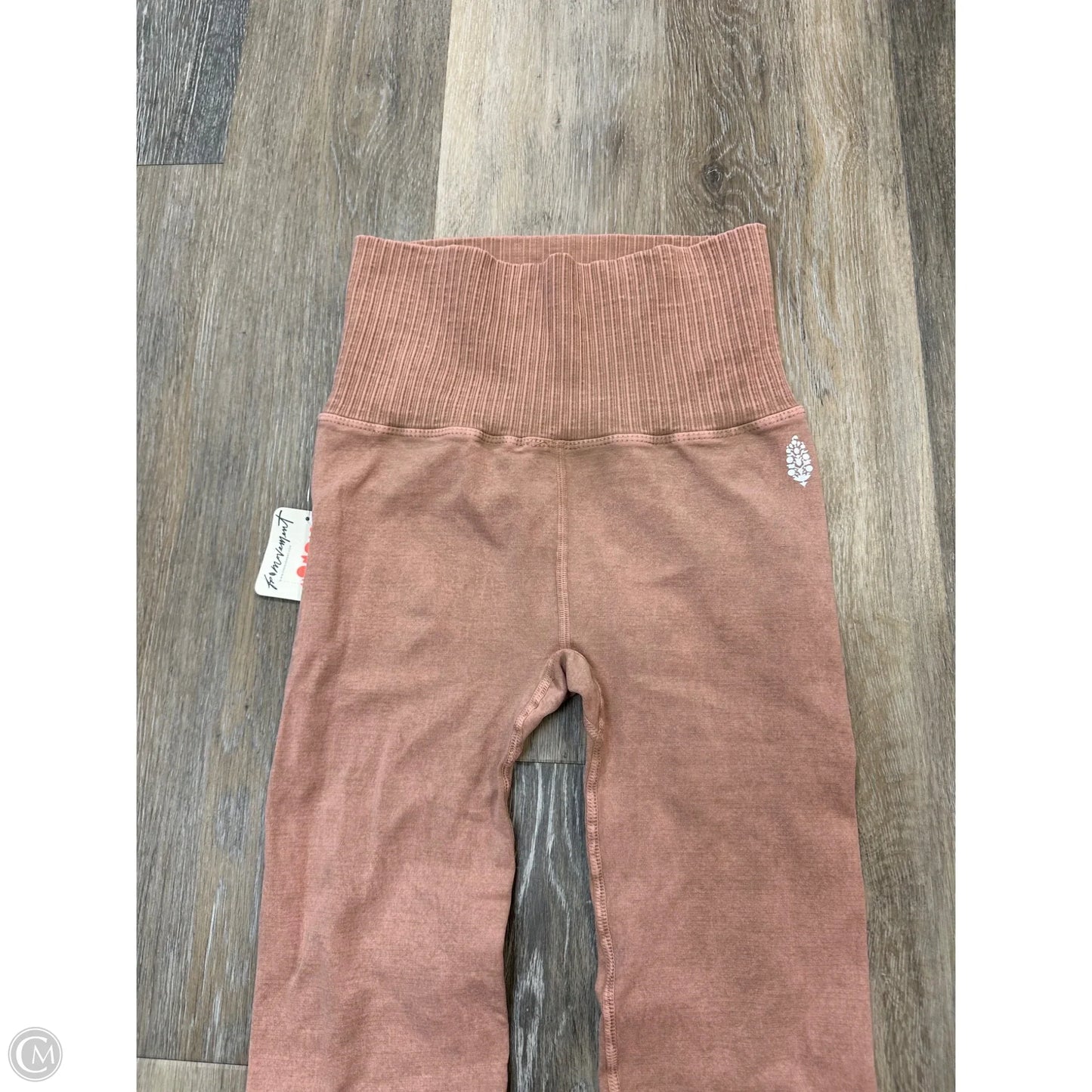 Athletic Leggings By Free People In Pink, Size: Xs