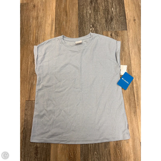 Top Short Sleeve By Columbia In Blue, Size: M