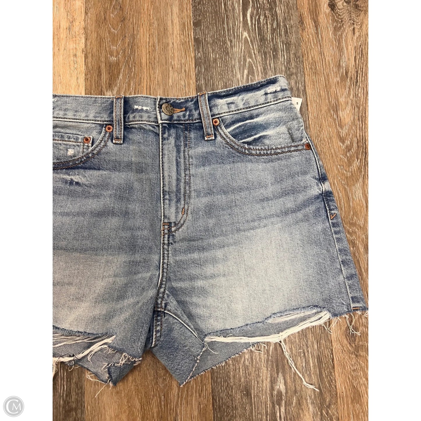 Shorts By Daze In Blue Denim, Size: 1/25