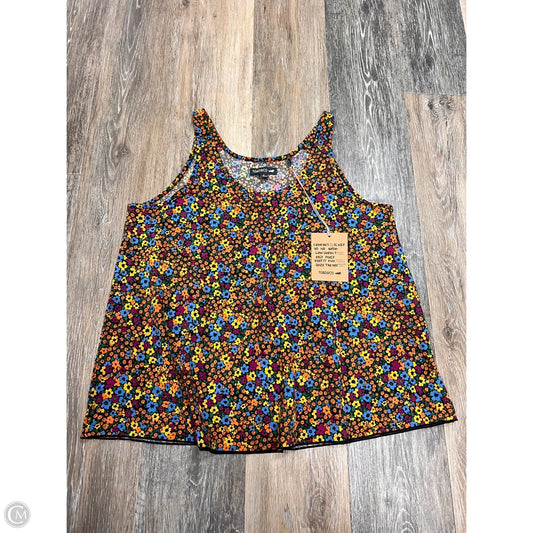 Top Sleeveless By Toad & Co In Floral Print, Size: S