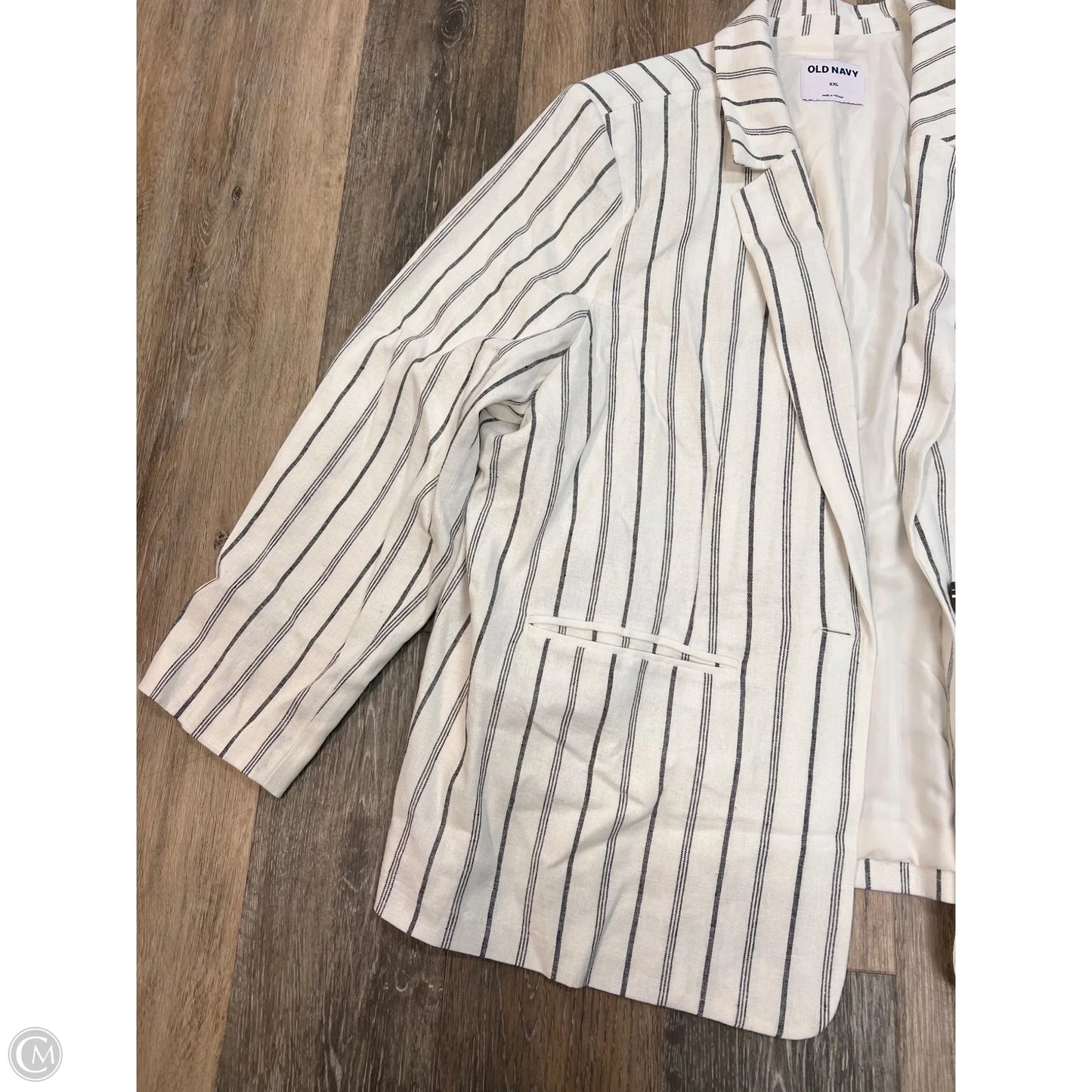 Blazer By Old Navy In Striped Pattern, Size: Xxl