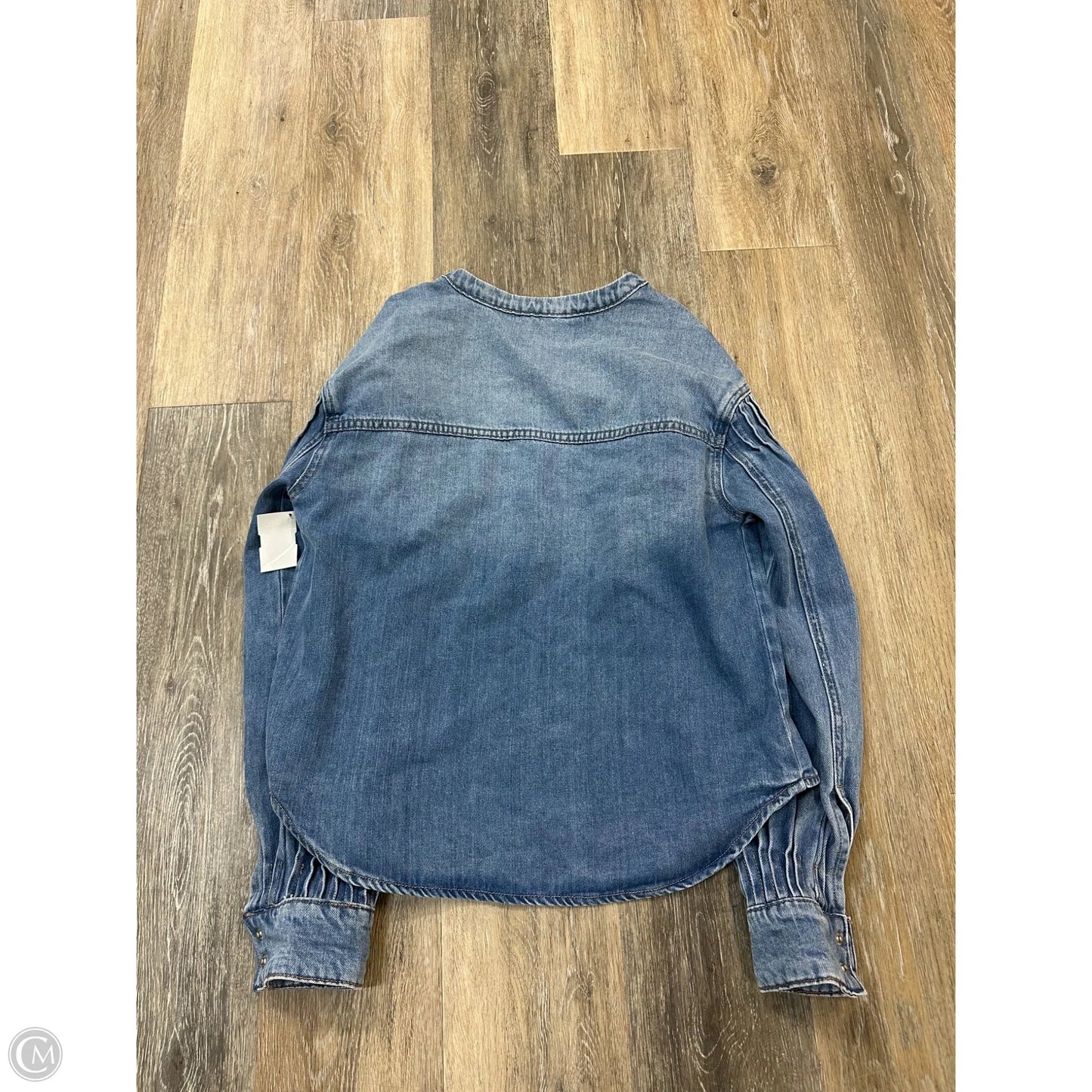 Jacket Denim By Evereve In Blue Denim, Size: Xs