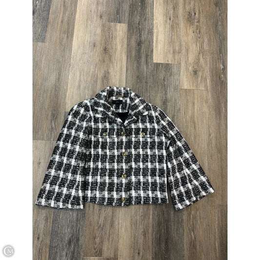 Blazer By J. Crew In Black & White, Size: 4