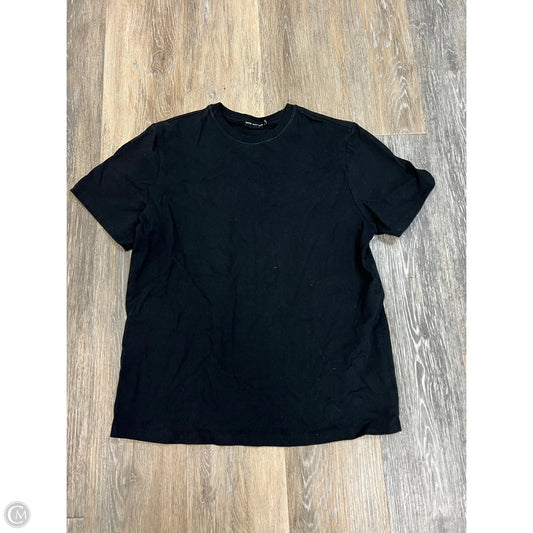Top Short Sleeve By Good American In Black, Size: Xs