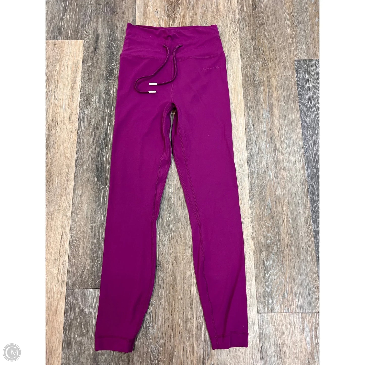 Athletic Leggings By Cream Yoga In Purple, Size: S