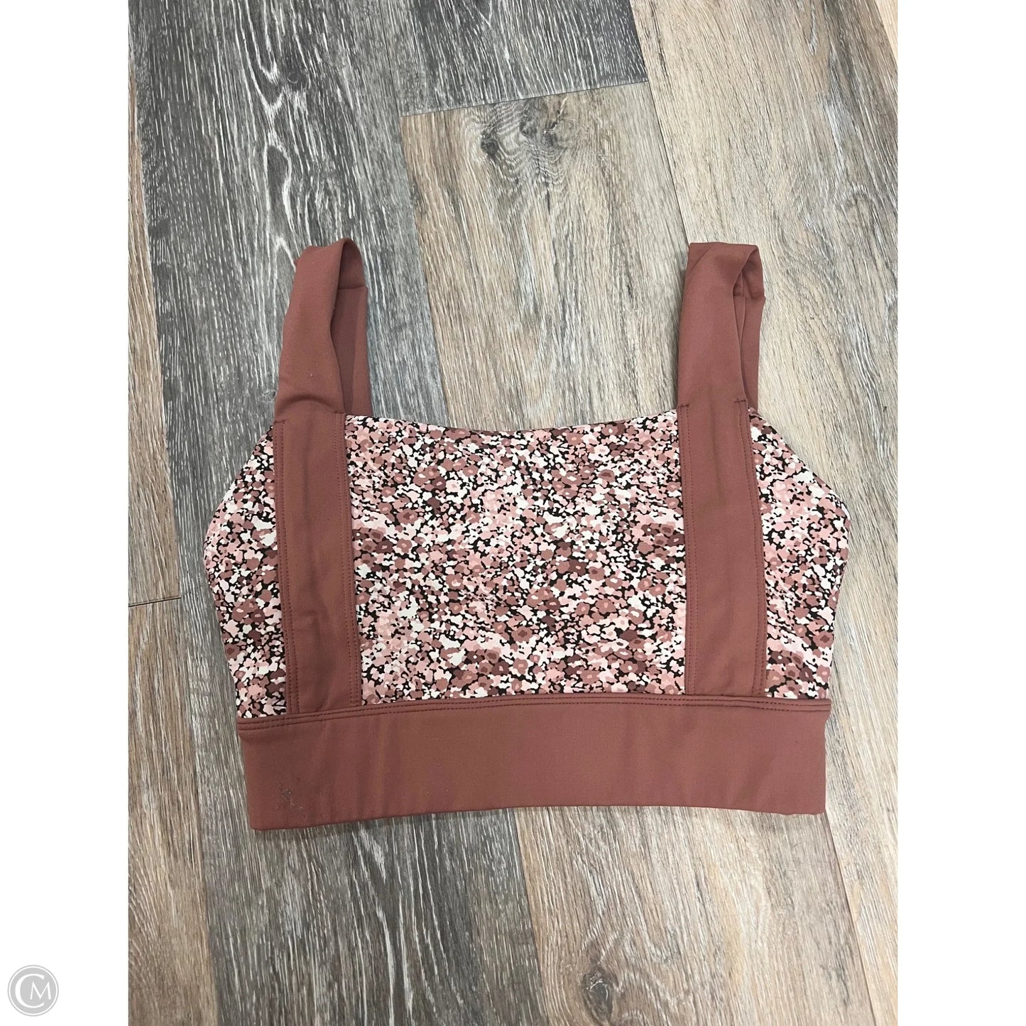 Athletic Bra By Cream Yoga In Brown, Size: S