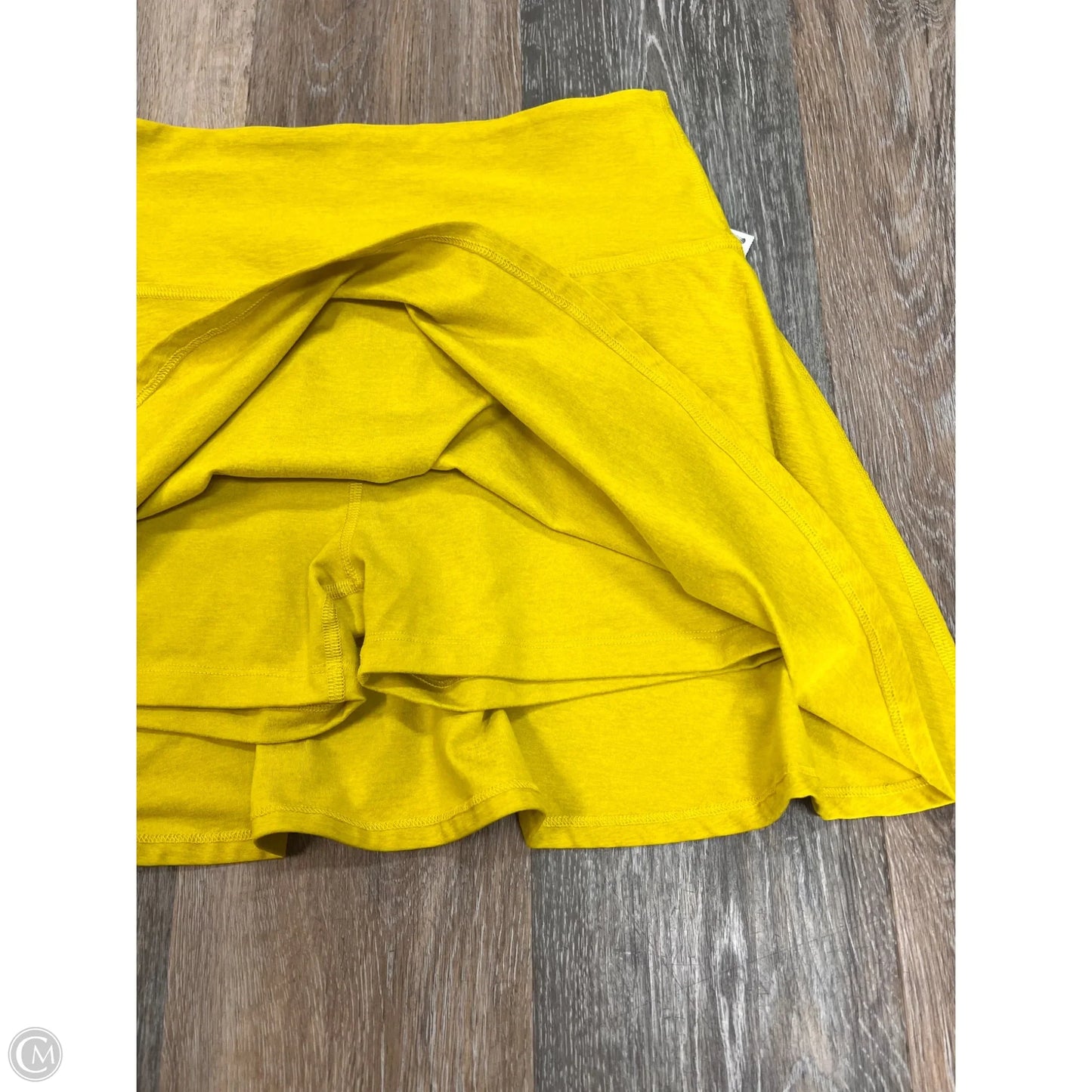 Athletic Skort By Beyond Yoga In Yellow, Size: S