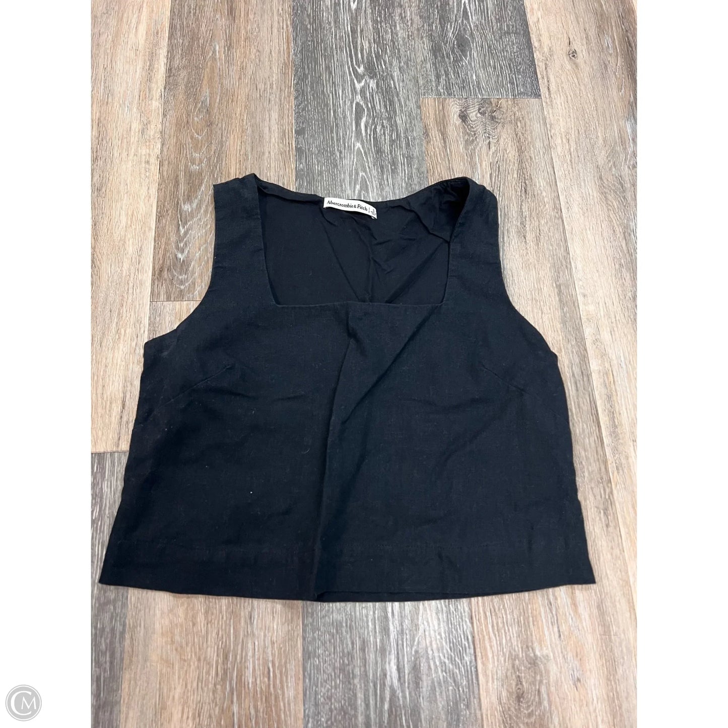 Top Sleeveless By Abercrombie And Fitch In Black, Size: S