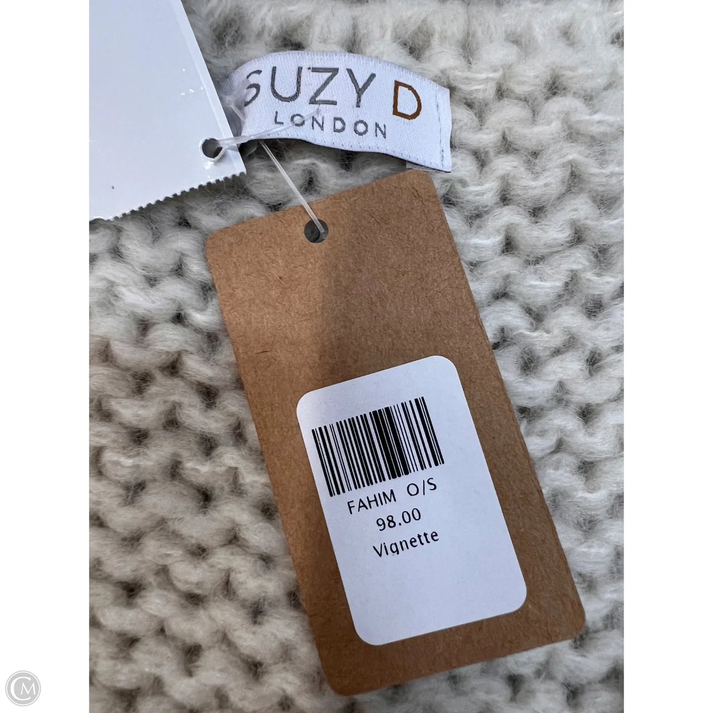 Sweater Short Sleeve By Suzy D In Cream, Size: Osfm