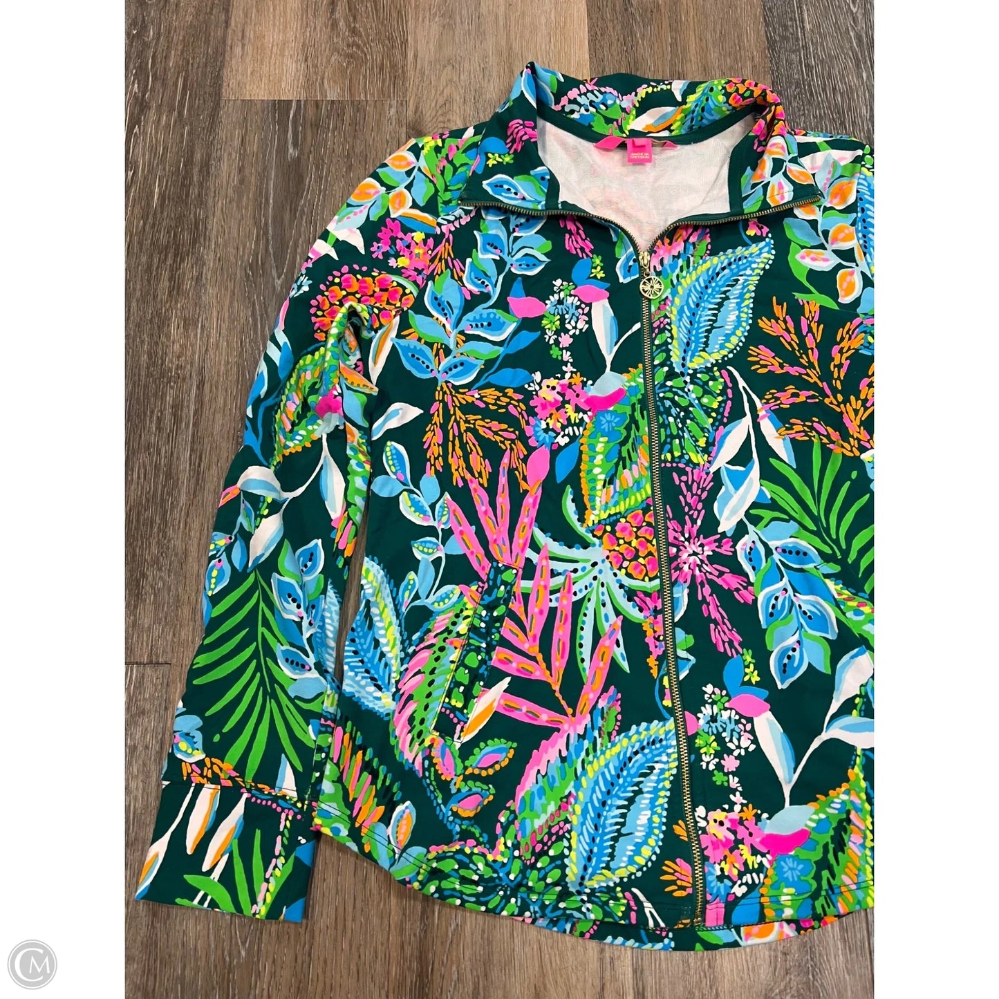 Jacket Designer By Lilly Pulitzer In Green, Size: Xs