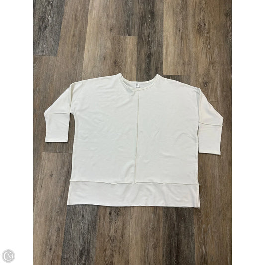 Longsleeve By Spanx In White, Size: L