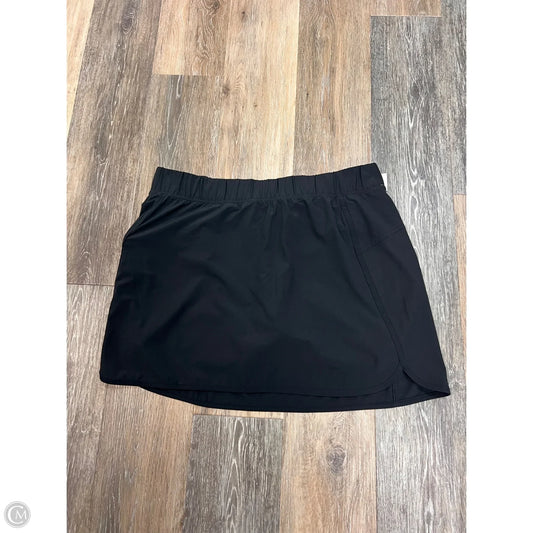 Athletic Skort By Calia In Black, Size: L