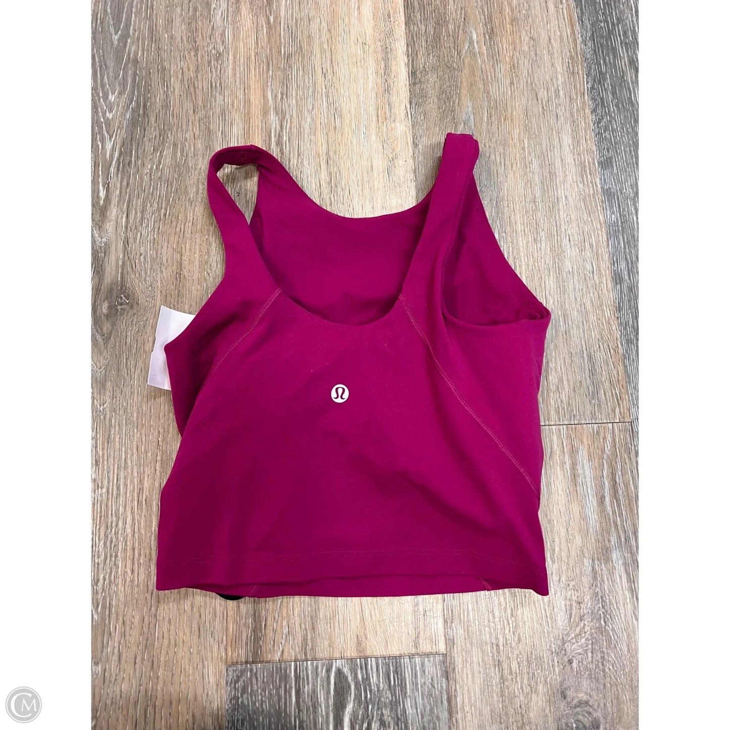 Athletic Tank Top By Lululemon In Pink, Size: 0