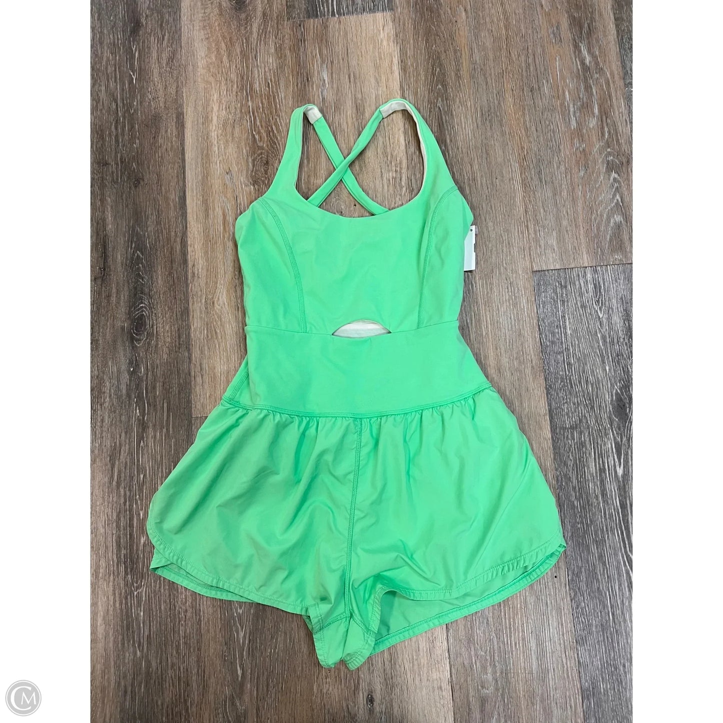 Romper By Free People In Green, Size: Xs