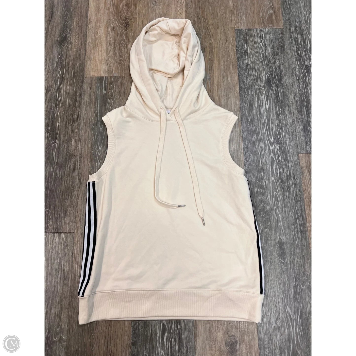 Top Sleeveless By Evereve In Cream, Size: S