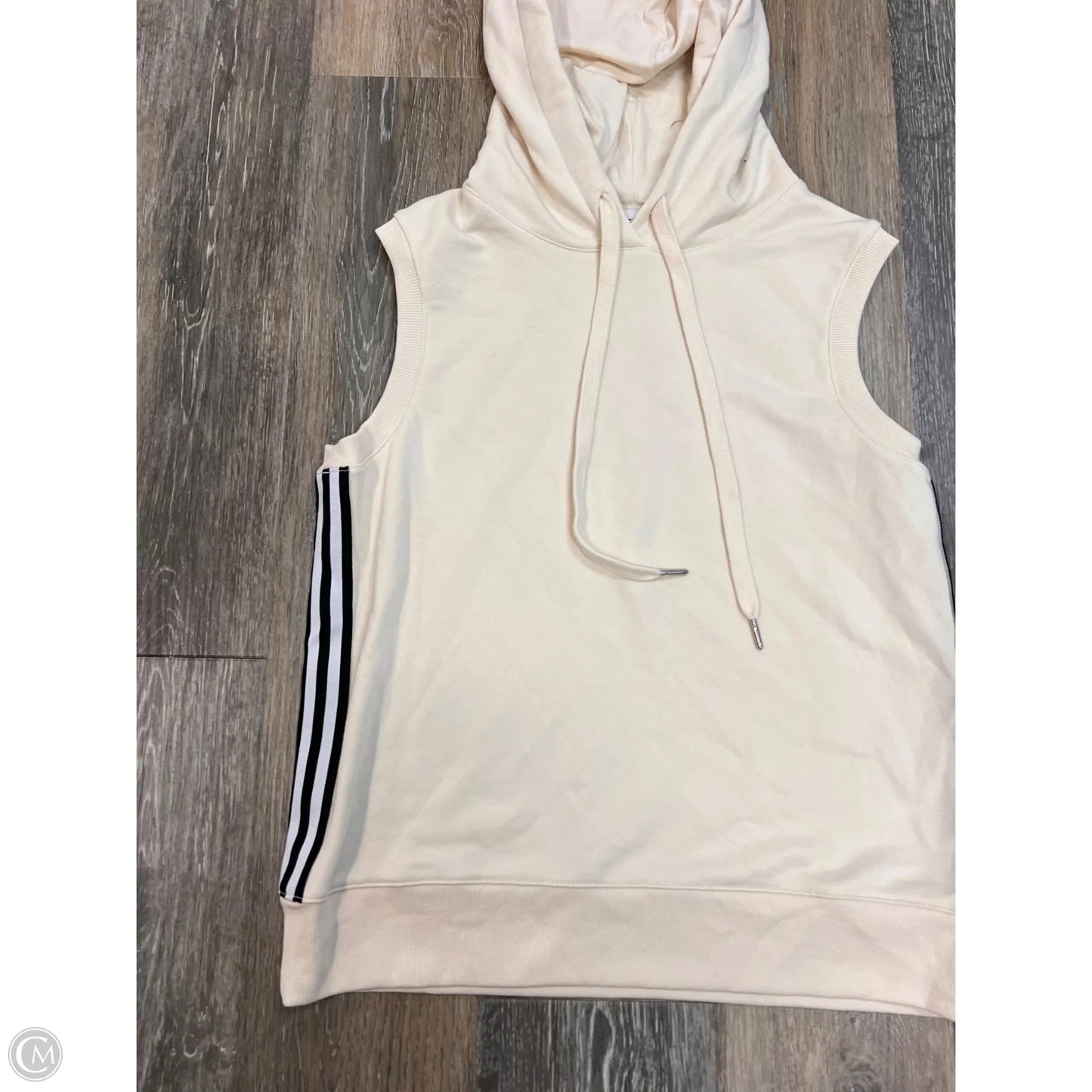 Top Sleeveless By Evereve In Cream, Size: S