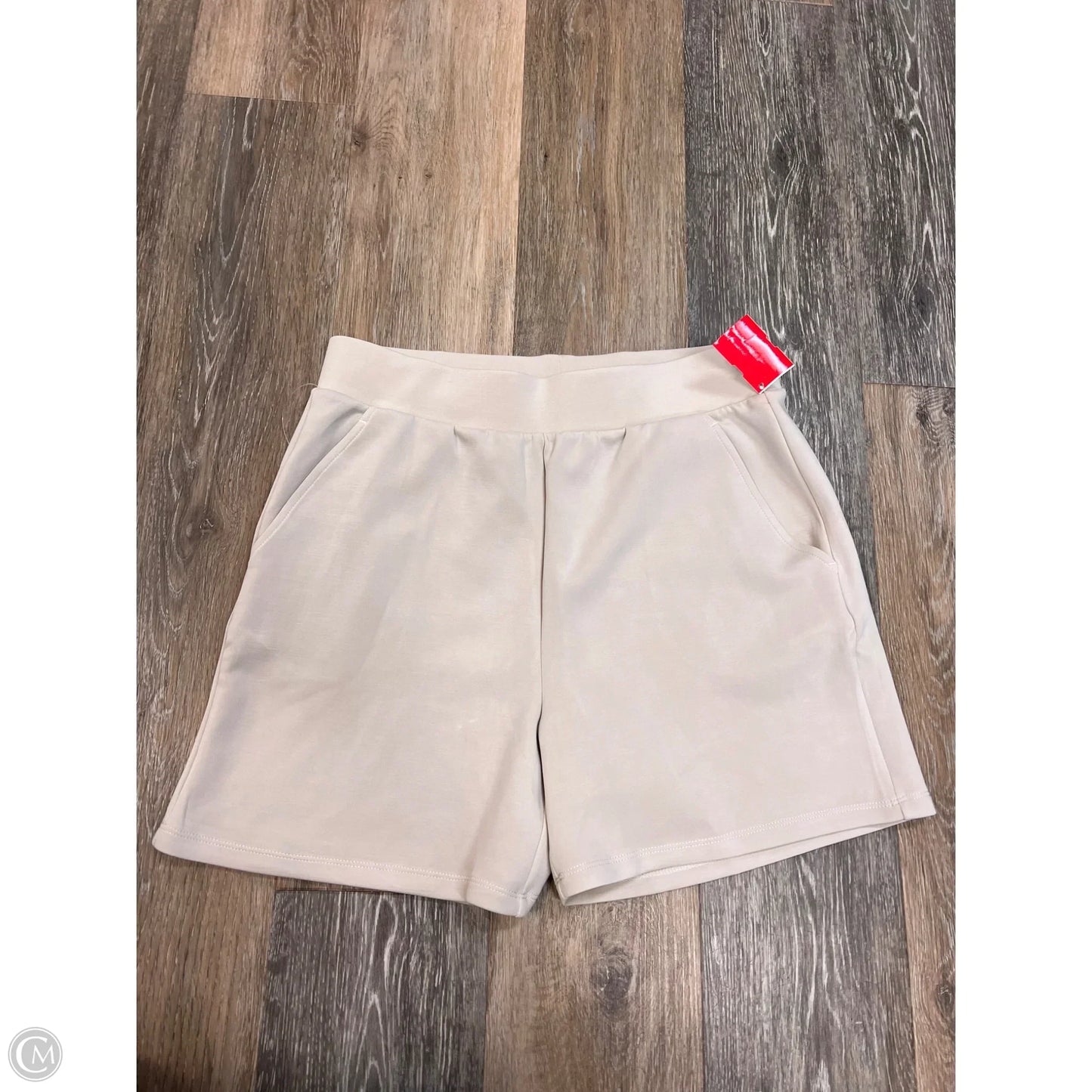 Athletic Shorts By Lazypants In Cream, Size: M