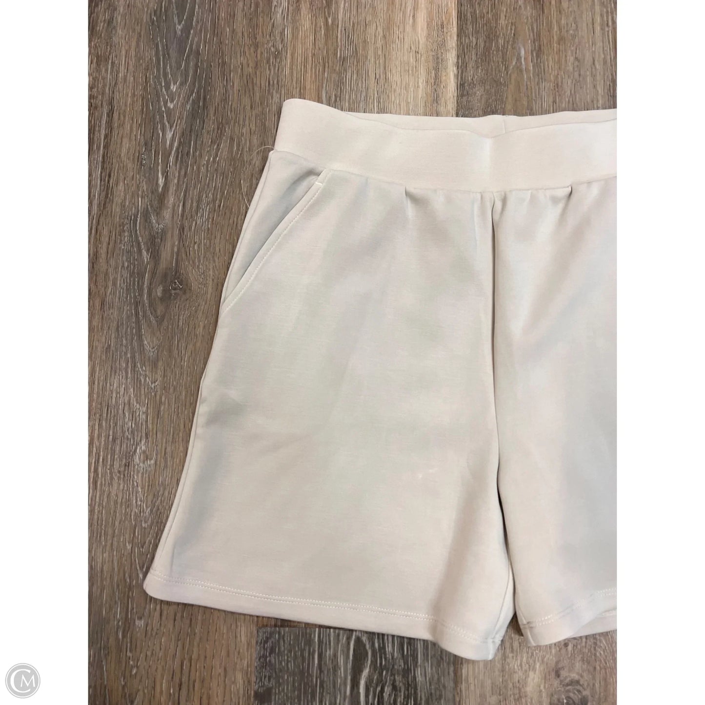 Athletic Shorts By Lazypants In Cream, Size: M