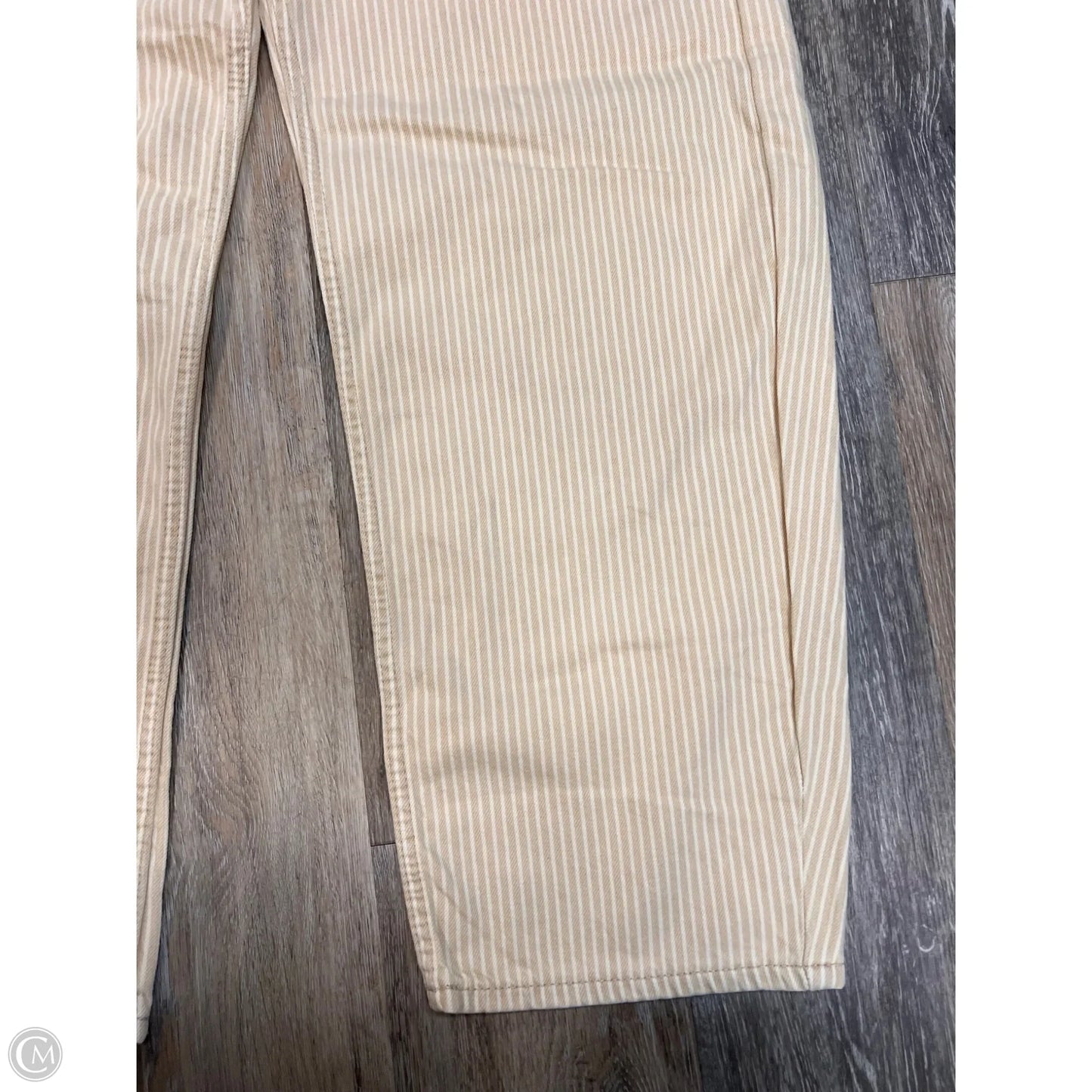 Jeans Wide Leg By Gap In Tan, Size: 4