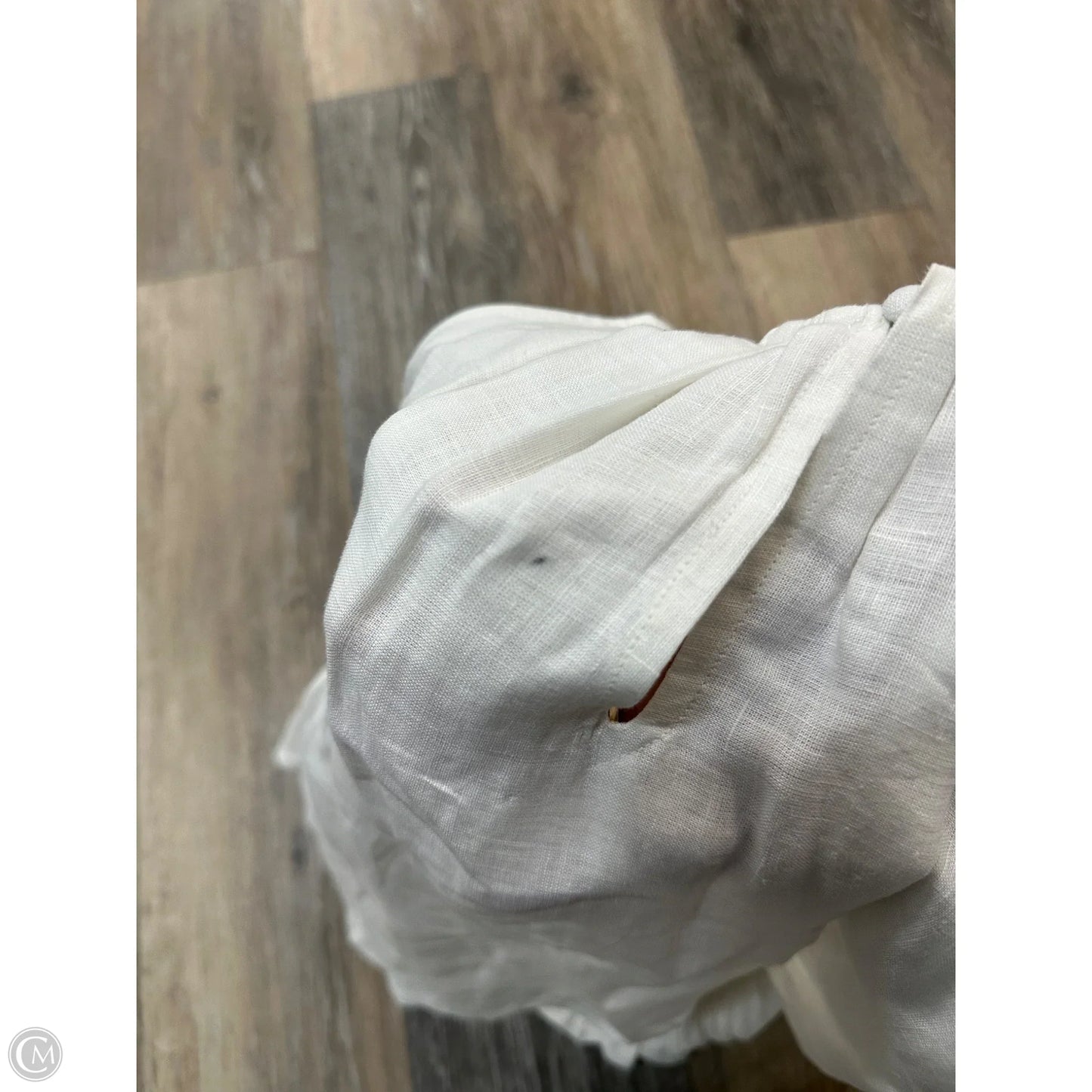 Top Sleeveless By Anthropologie In White, Size: S