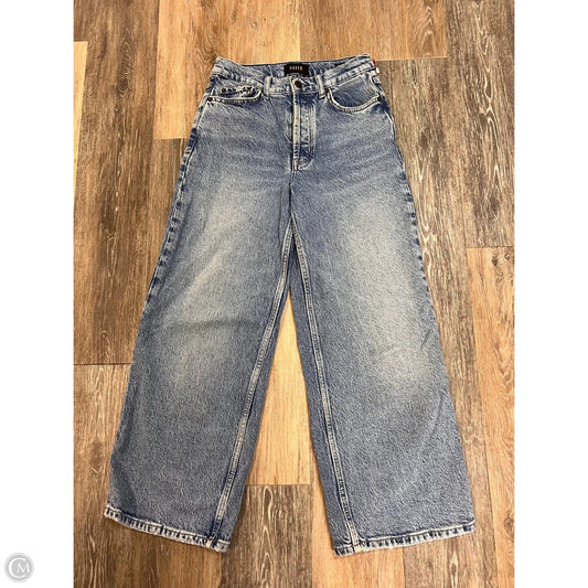 Jeans Wide Leg By Rails In Blue Denim, Size: 0