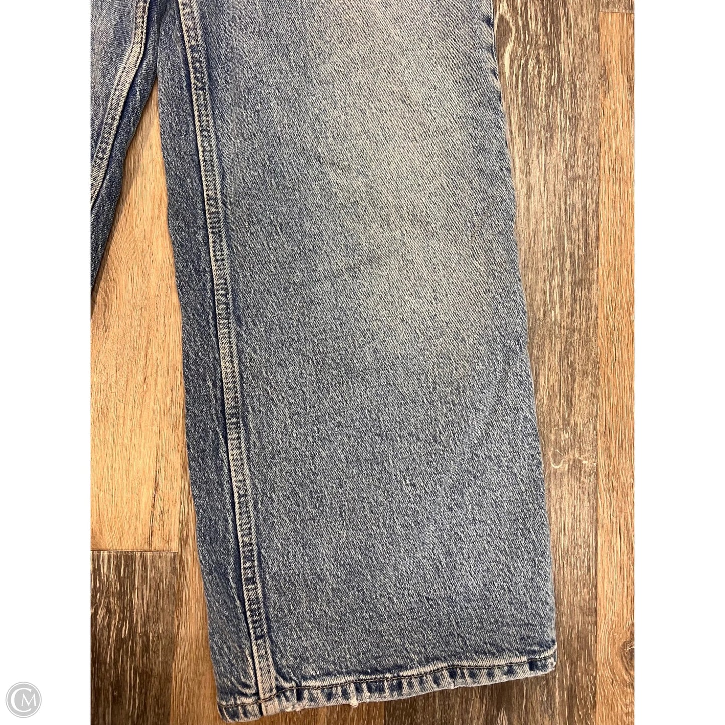 Jeans Wide Leg By Rails In Blue Denim, Size: 0