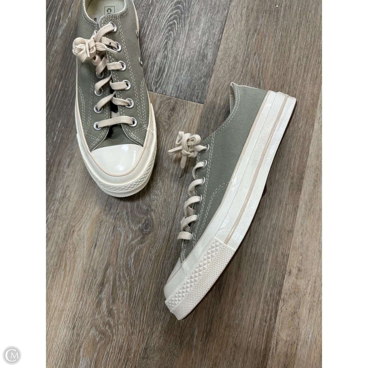 Shoes Sneakers By Converse In Green, Size: 9