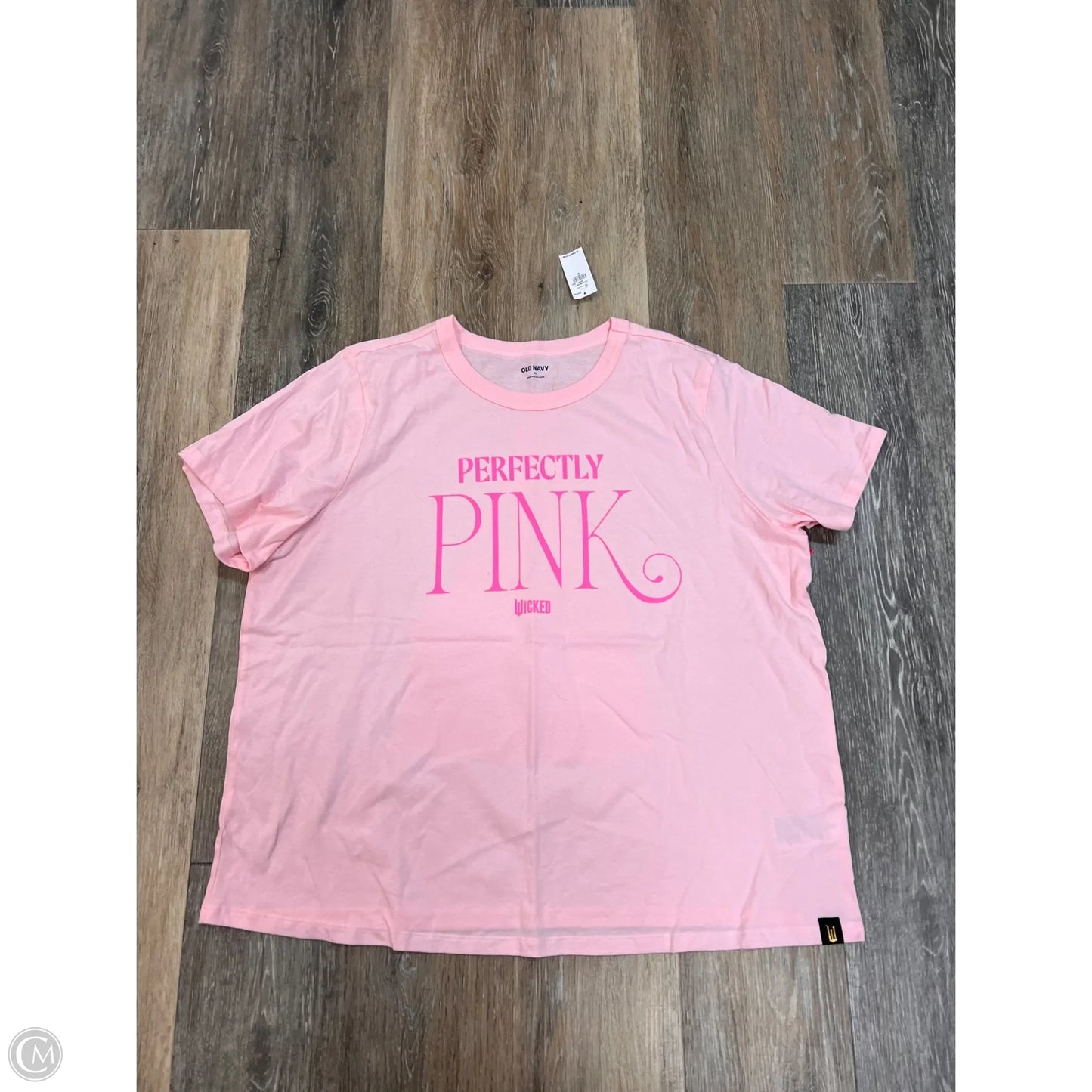 Top Short Sleeve By Old Navy In Pink, Size: Xl