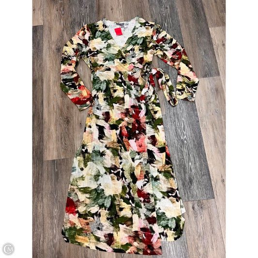 Dress Casual Midi By Conditions Apply In Multi-colored, Size: Sp