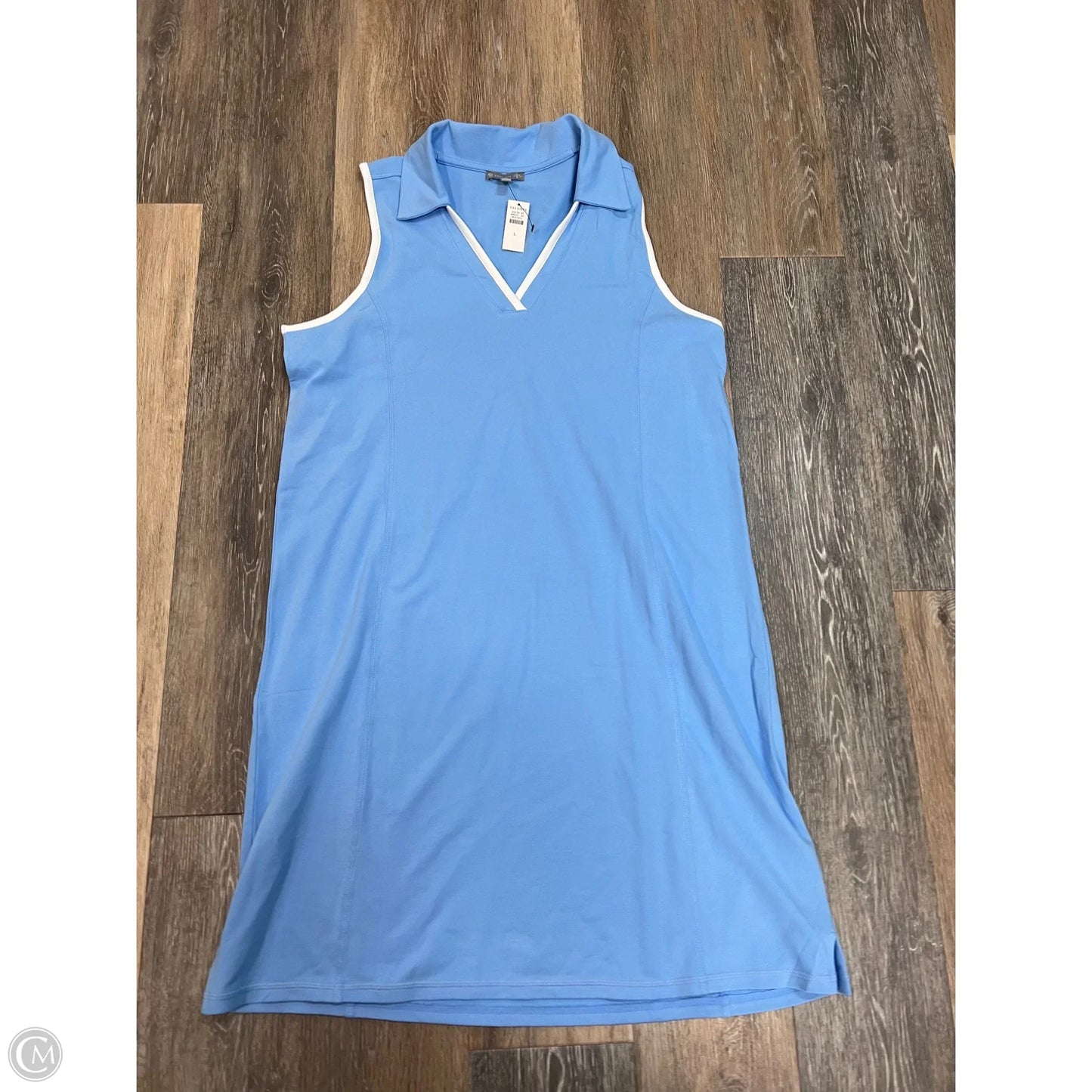 Dress Casual Short By Talbots In Blue, Size: L