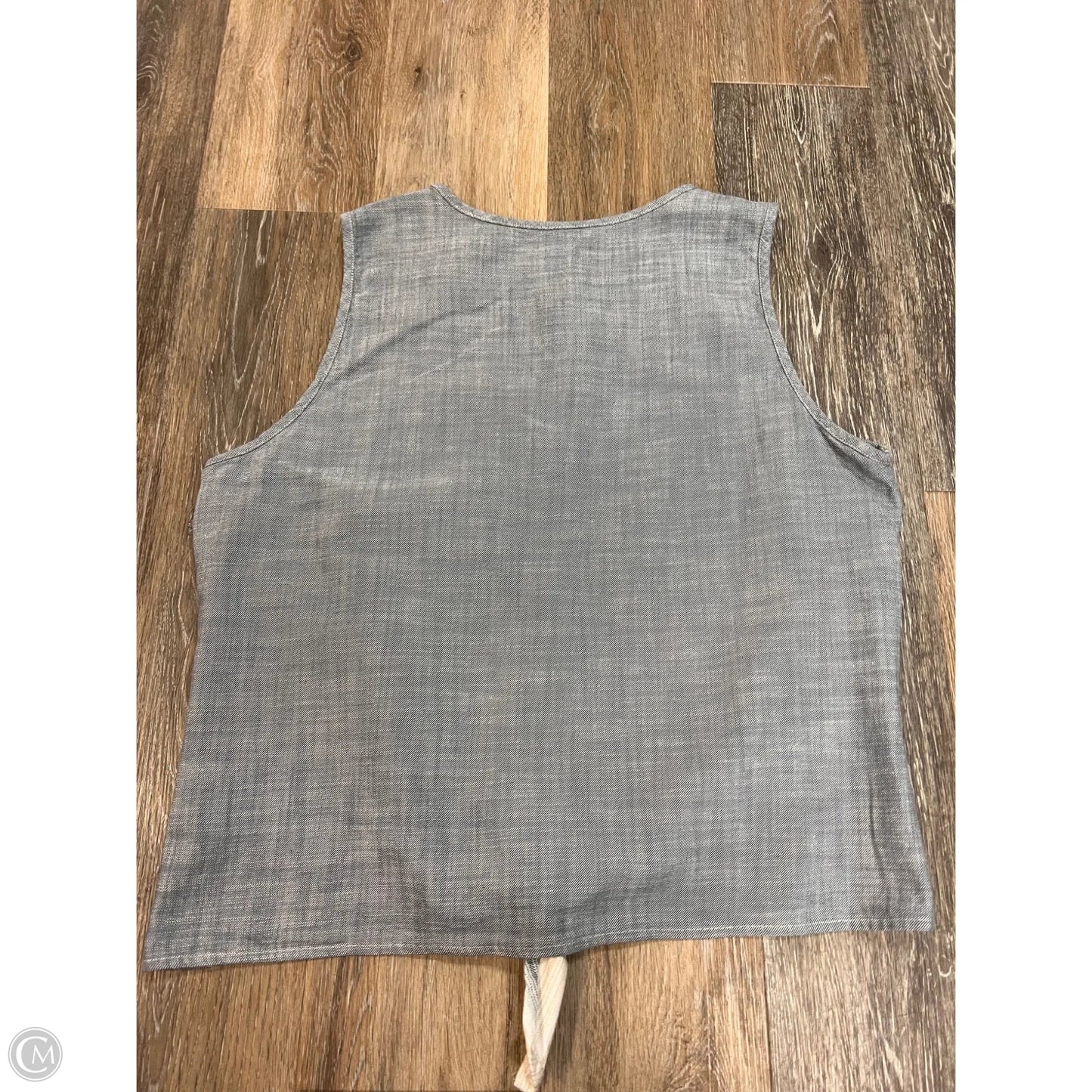 Top Sleeveless By Charlie B In Striped Pattern, Size: Xl