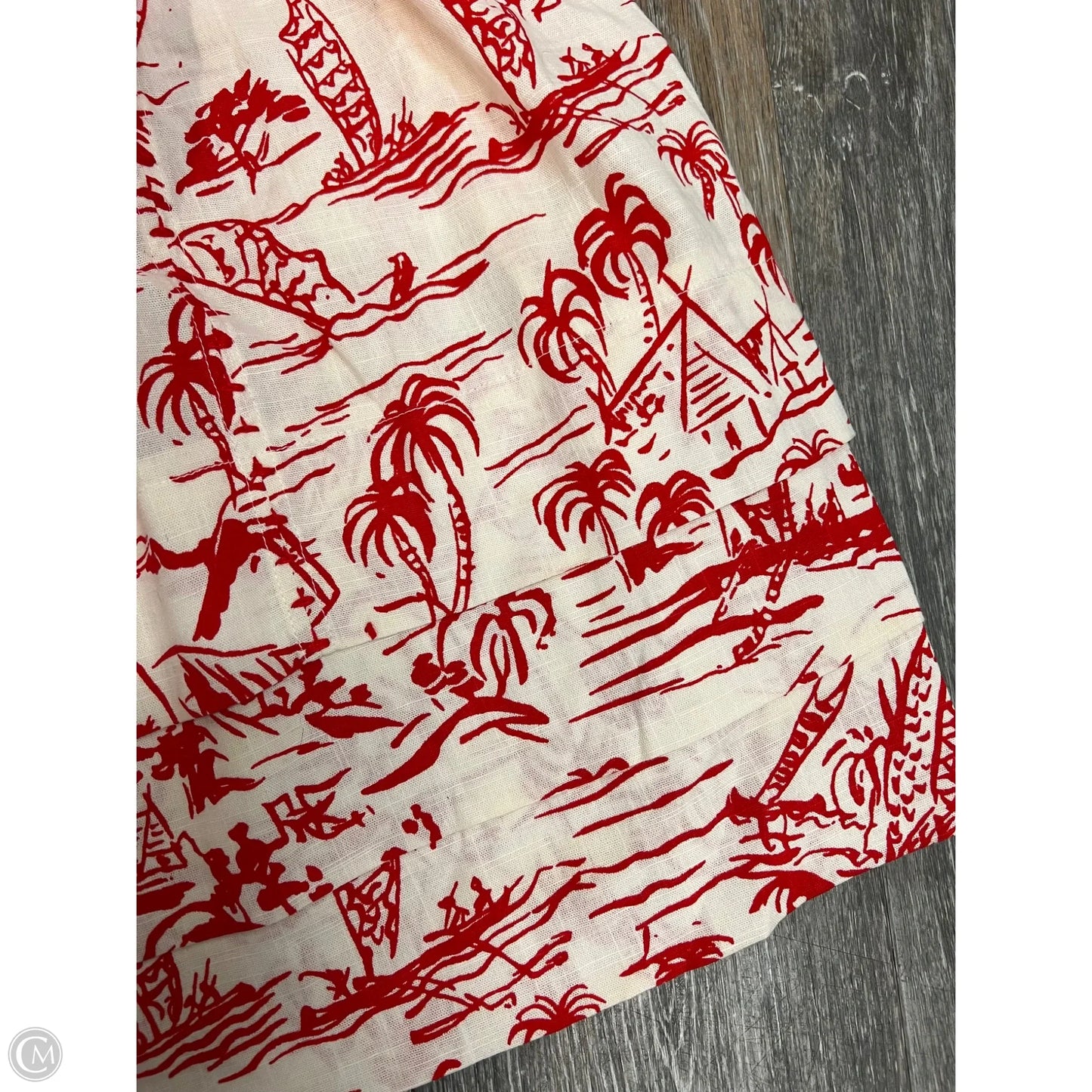 Dress Party Long By The Great. In Red, Size: 0