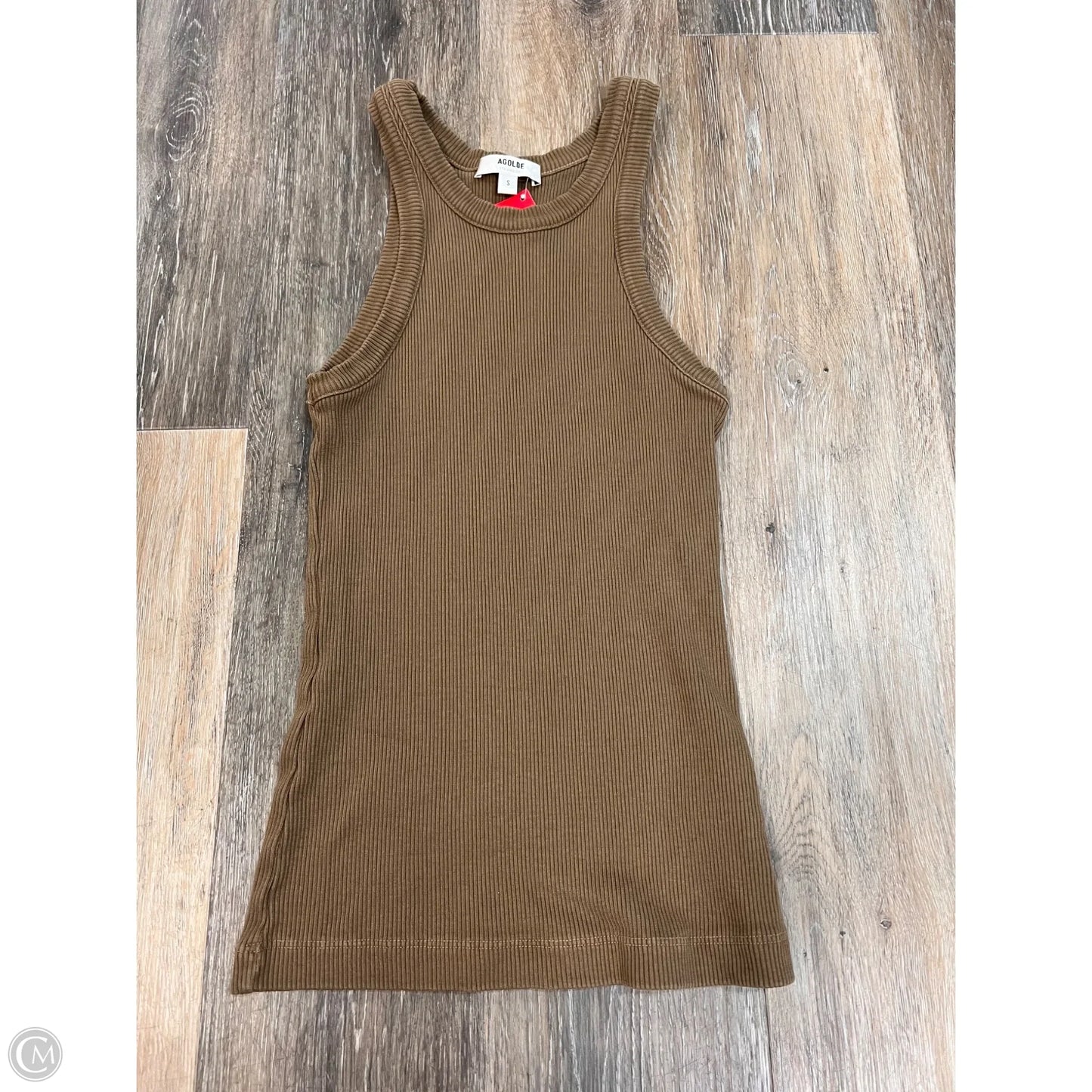 Tank Top By Agolde In Tan, Size: S