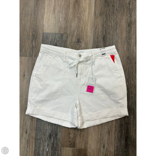 Shorts By Judy Blue In White, Size: Xl