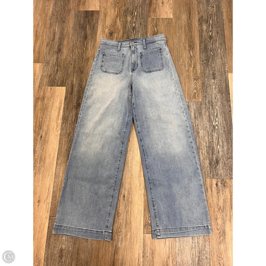 -Jeans Wide Leg By Banana Republic In Blue Denim, Size: 10/30