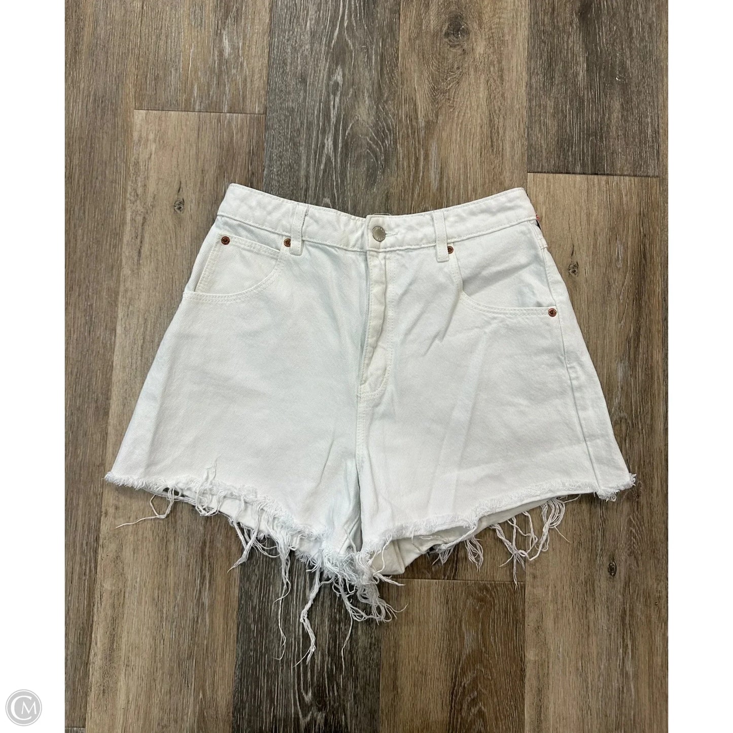 Shorts By Rollas In White Denim, Size: 4/27