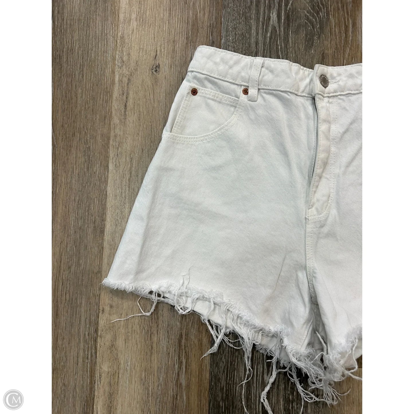 Shorts By Rollas In White Denim, Size: 4/27