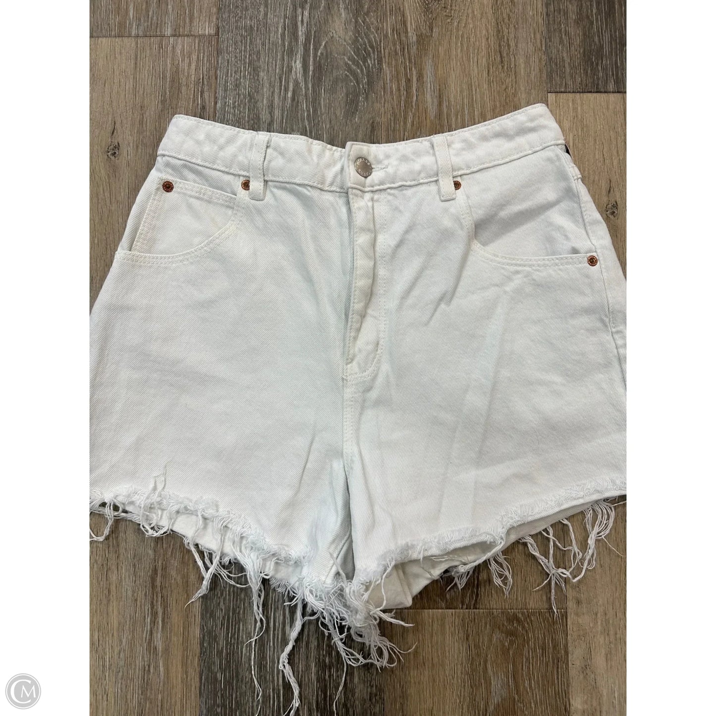 Shorts By Rollas In White Denim, Size: 4/27
