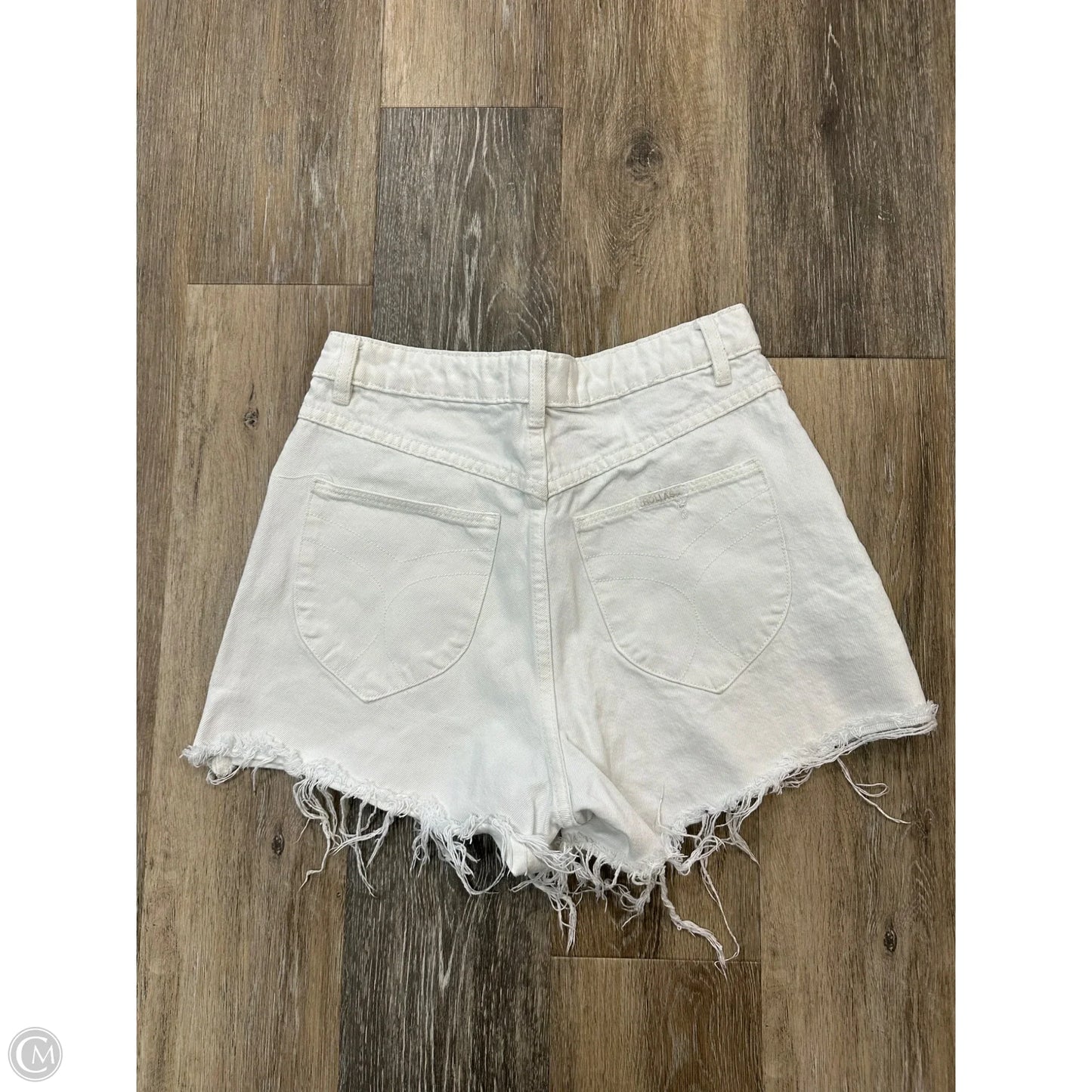 Shorts By Rollas In White Denim, Size: 4/27