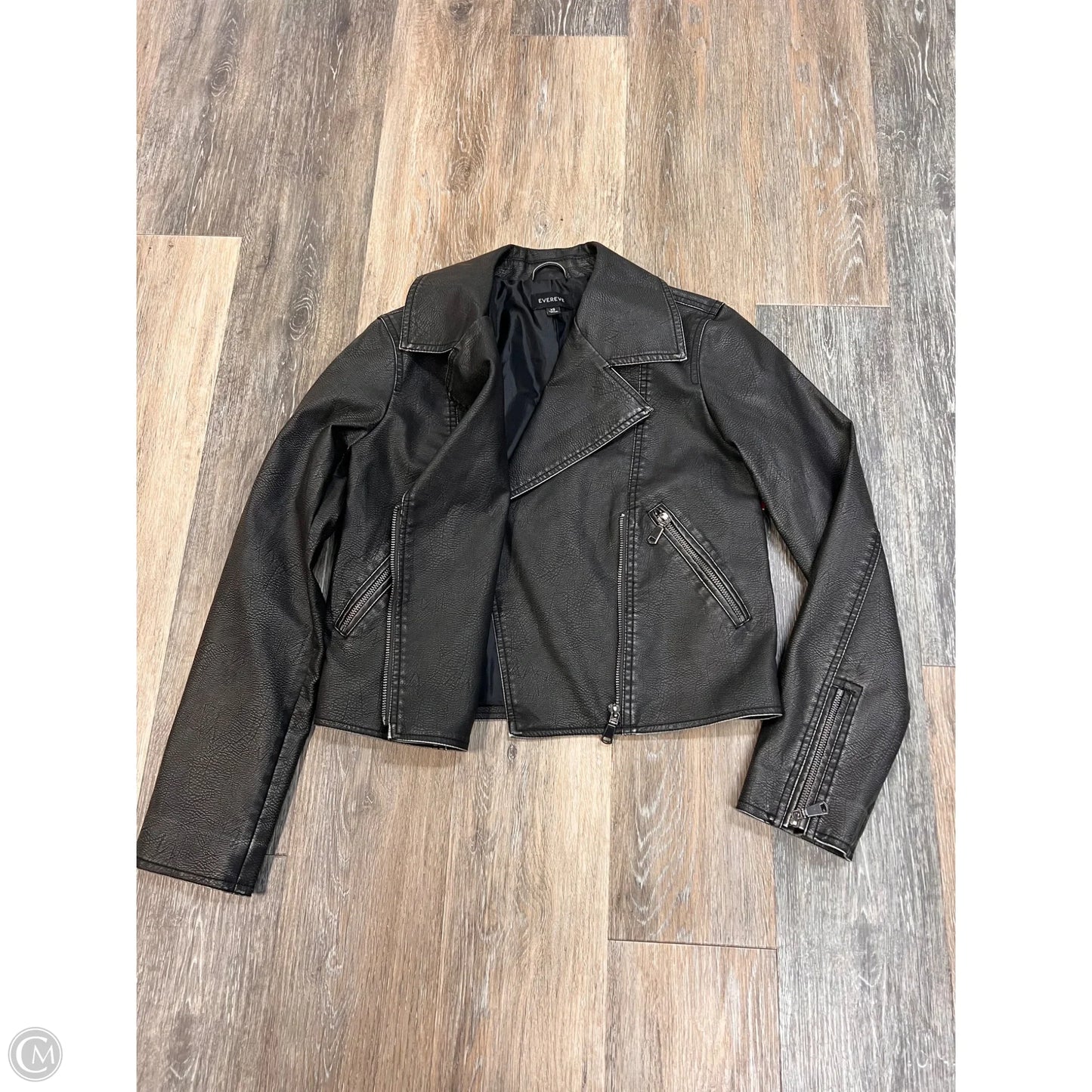 Jacket Moto By Evereve In Black, Size: Xs