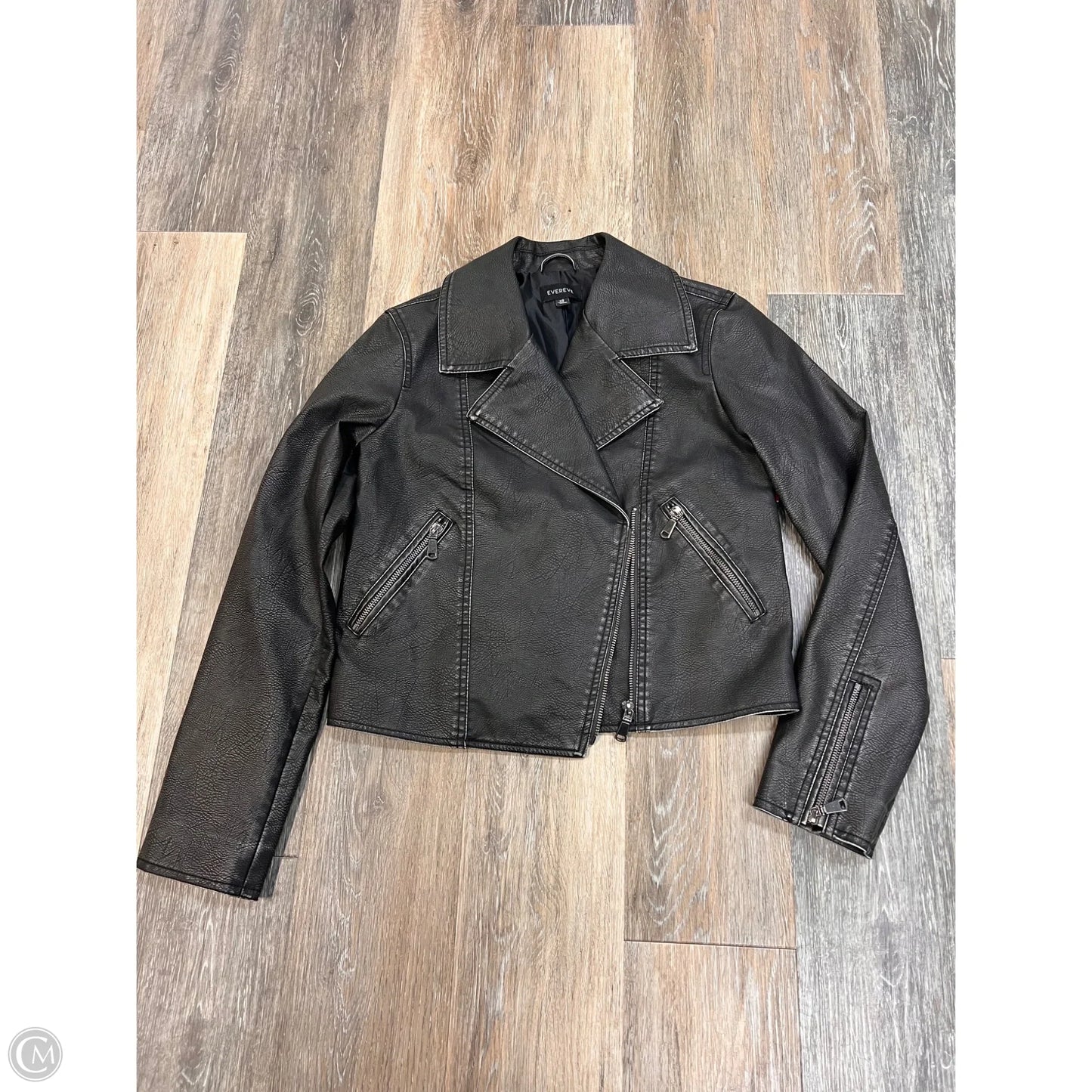Jacket Moto By Evereve In Black, Size: Xs