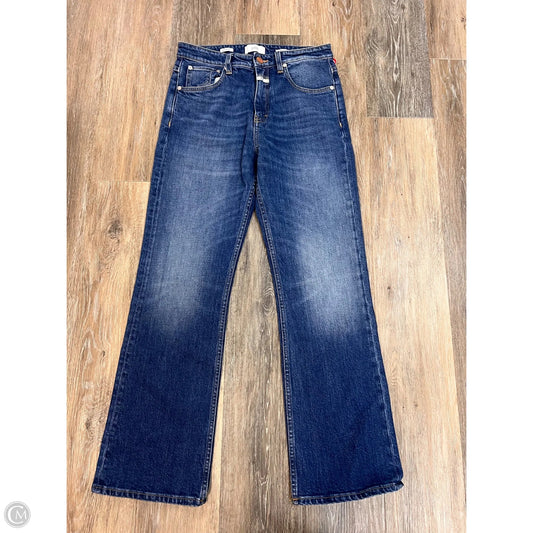 Jeans Straight By Closed In Blue Denim, Size: 4