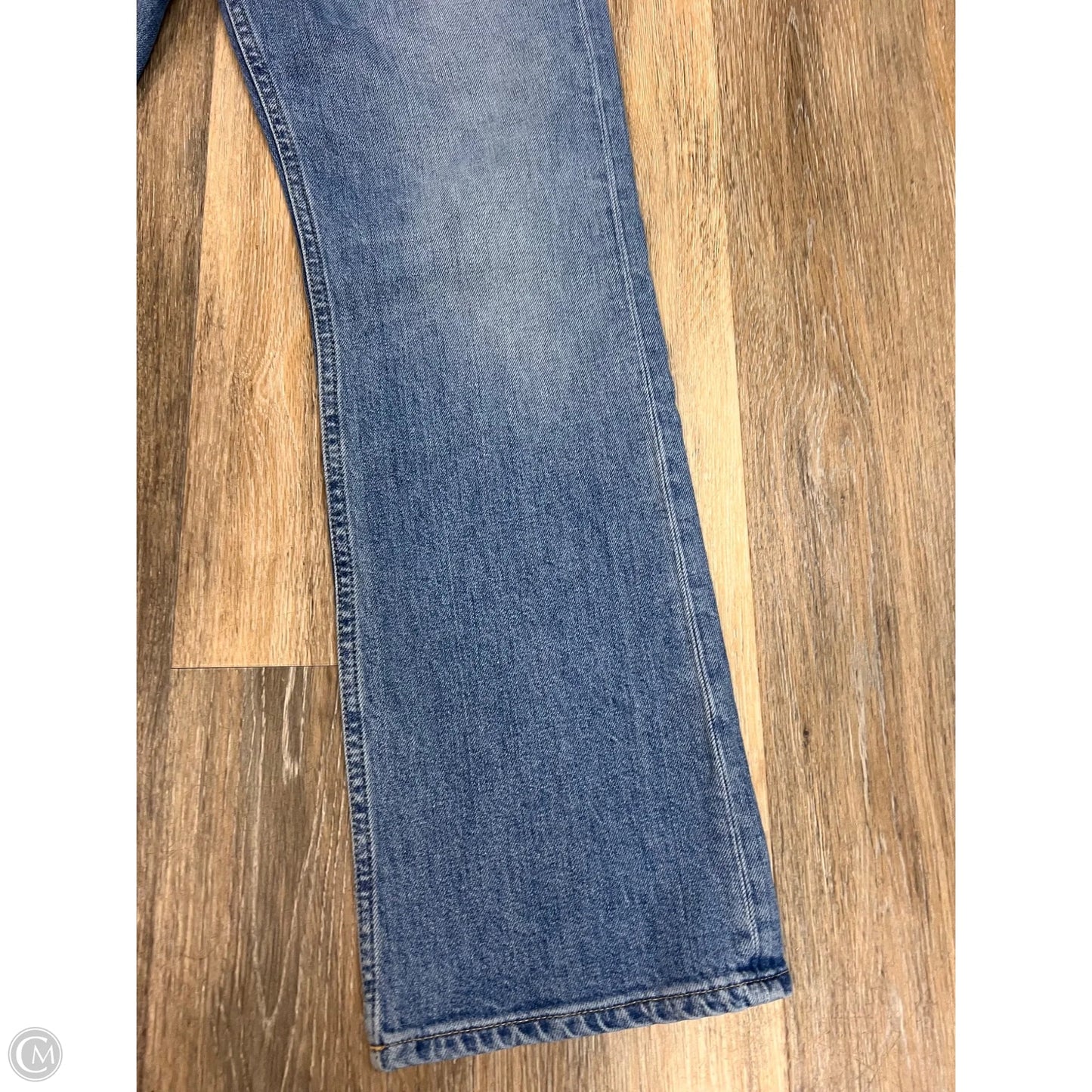 Jeans Straight By Closed In Blue Denim, Size: 4